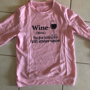 Wine sweatshirt